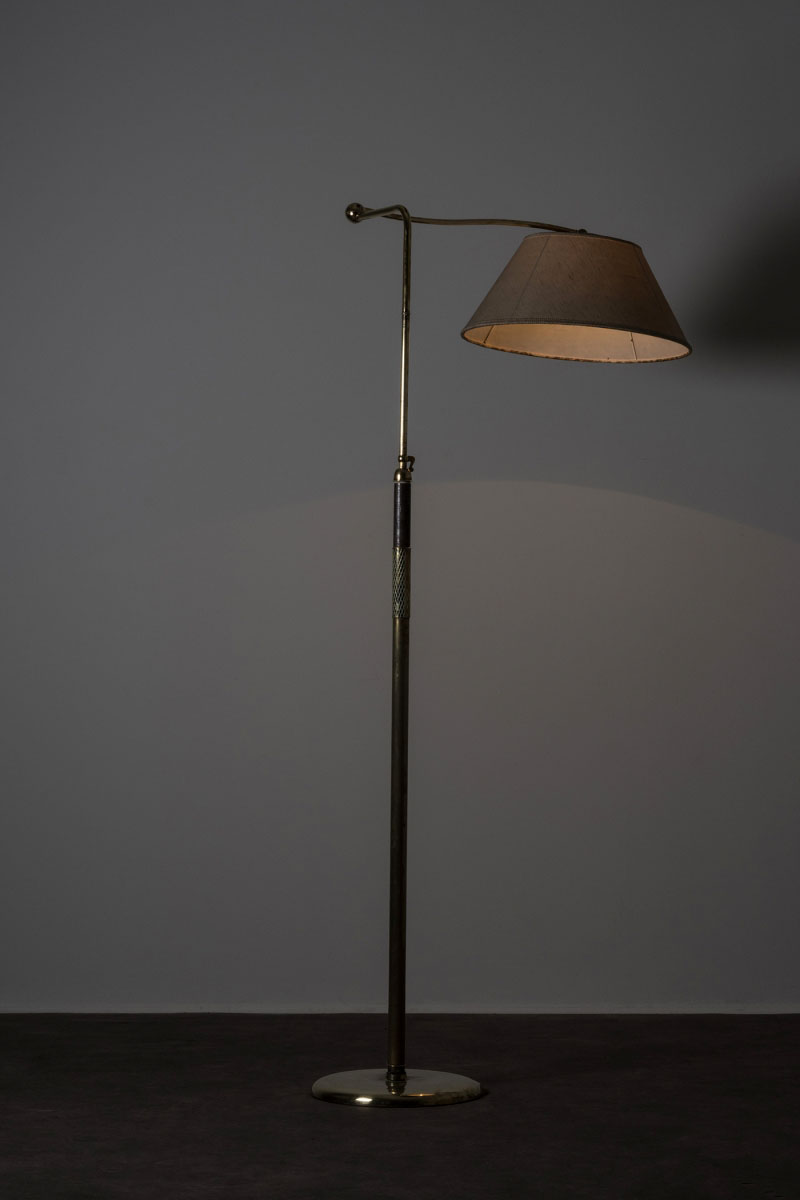 Articulating extendable floor lamp Angelo Lelii pic-5