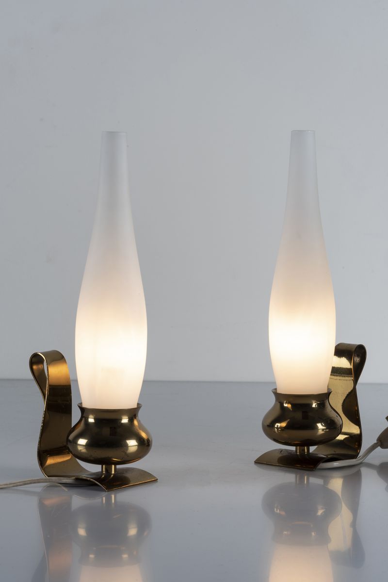 Due lampade da tavolo di Angelo Lelii Angelo Lelii pic-1