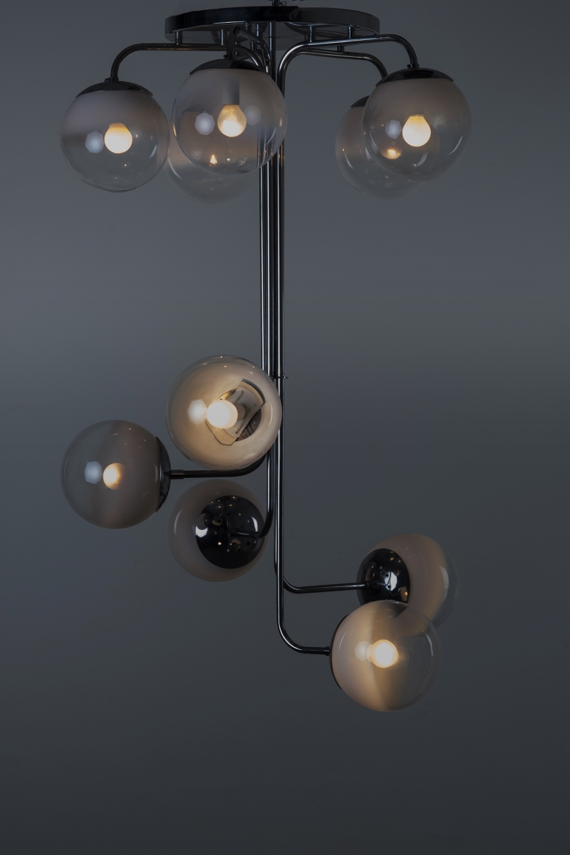 A404 ceiling lamp  Angelo Mangiarotti pic-1