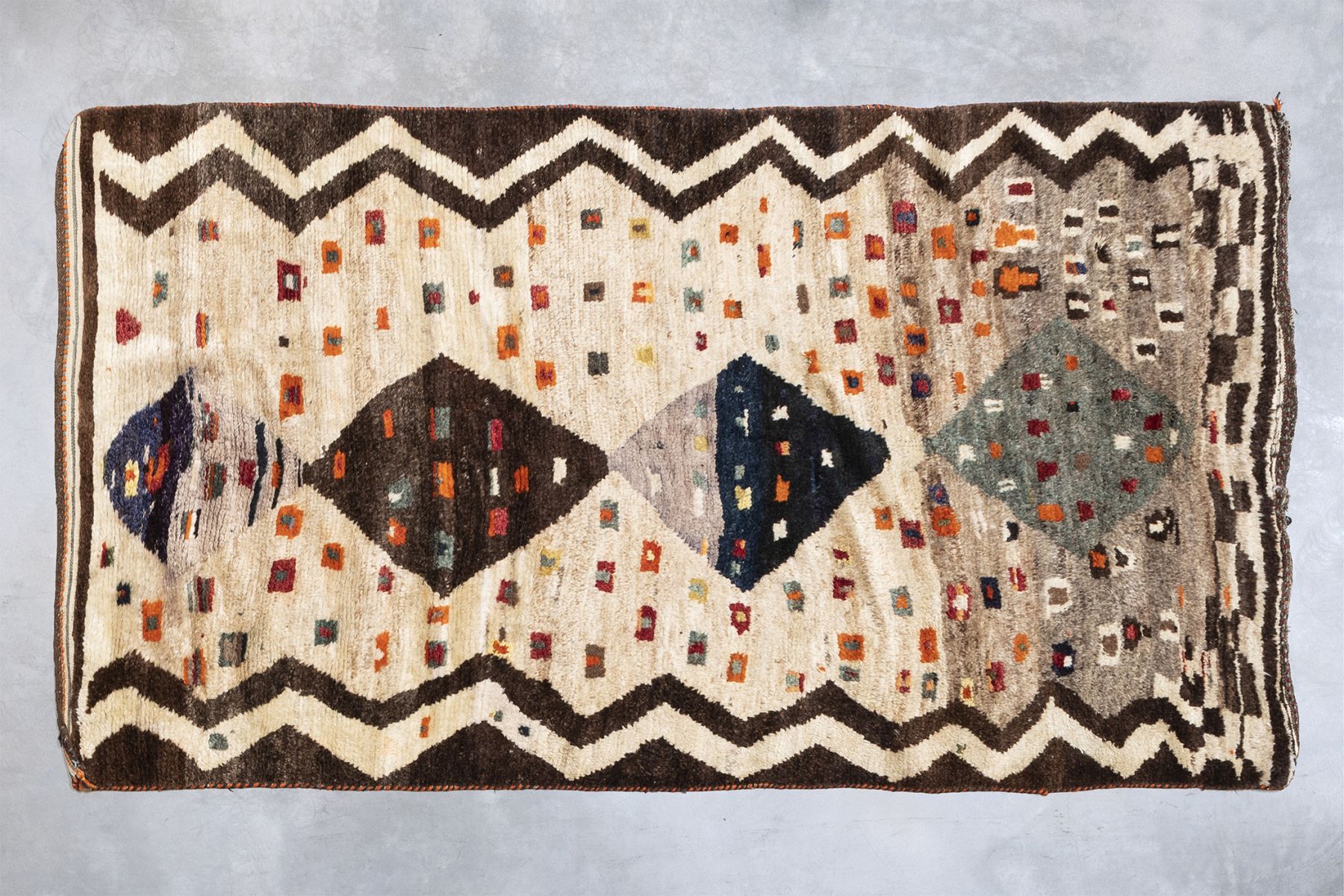 Gabbeh carpet | 245 x 132 cm Antique carpets - Persia  pic-1