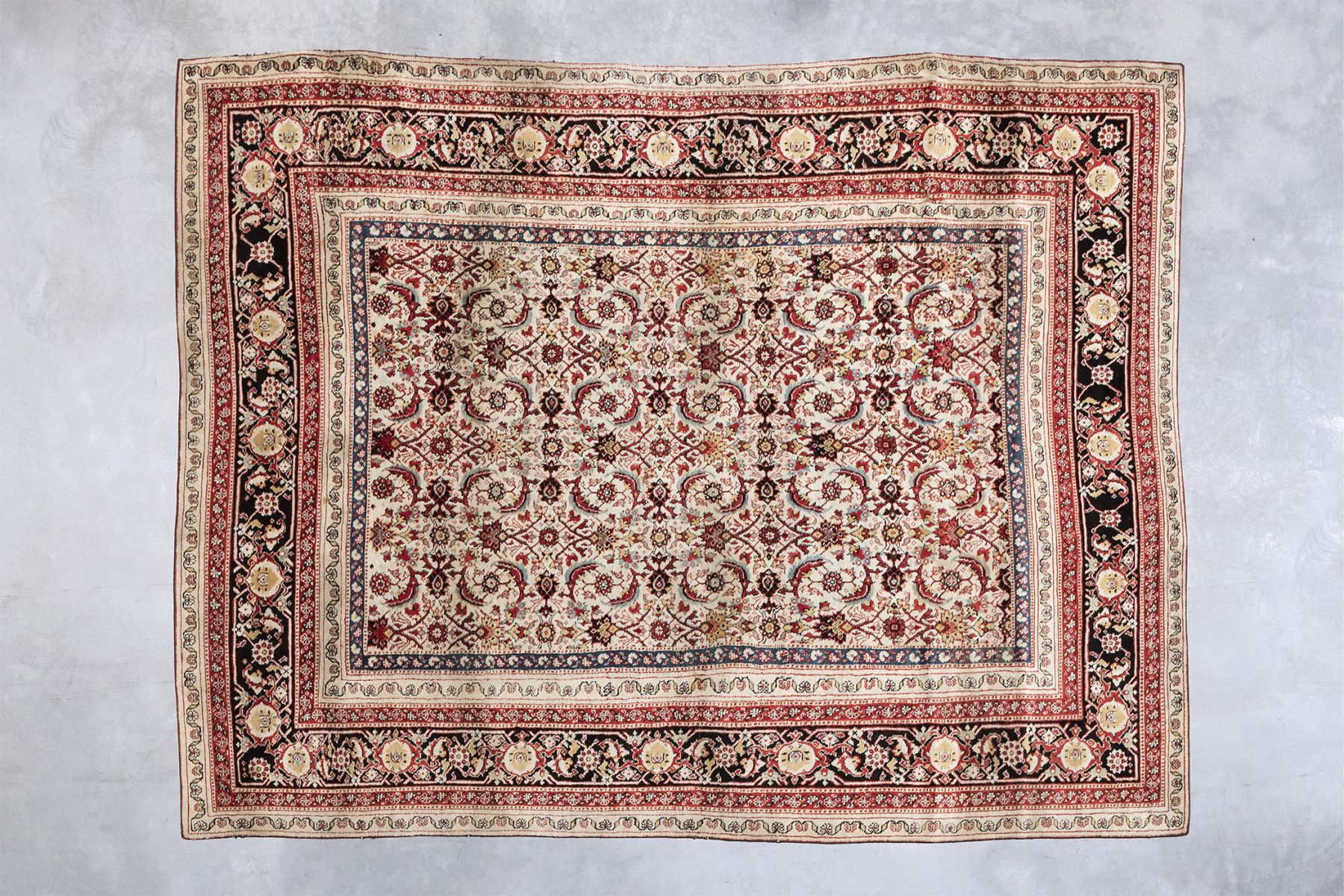 Agra carpet | 330 x 257 cm Antique carpet - India  pic-1