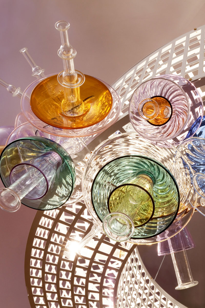 Trellis collection ‐ Wheel chandelier Bethan Laura Wood pic-3