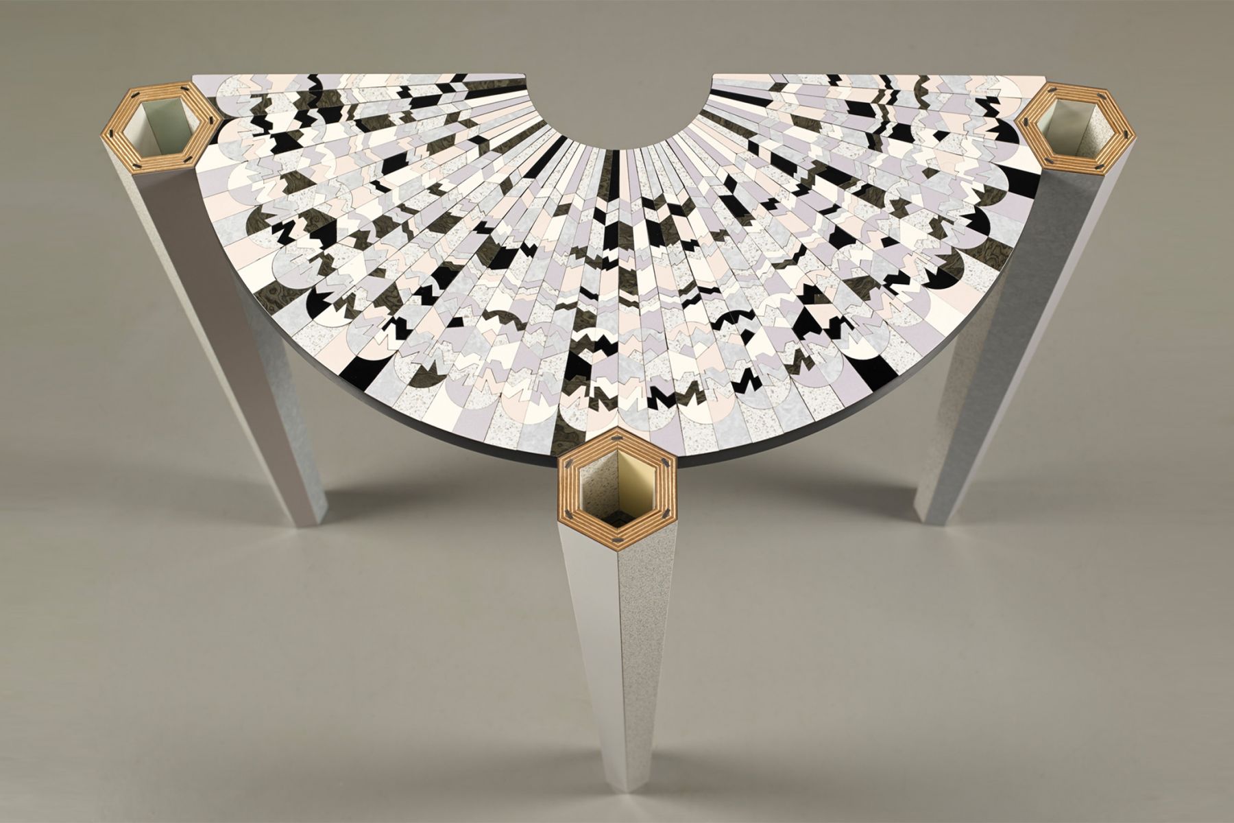 'Playtime' table - Aztec pattern Bethan Laura Wood pic-3