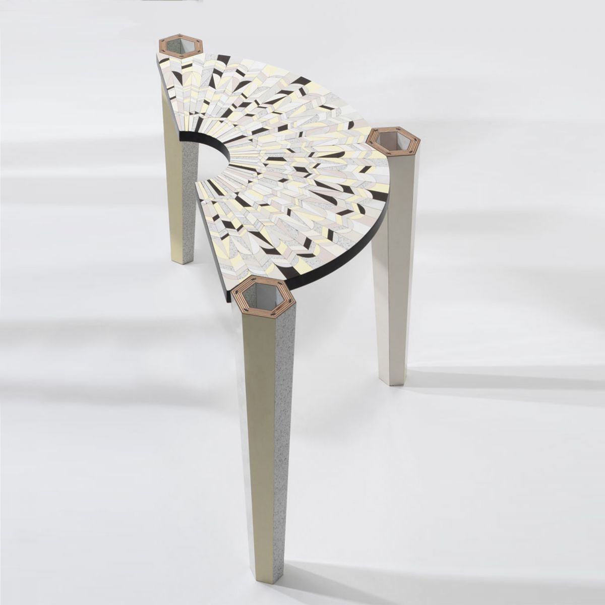 'Playtime' low table - Deco pattern Bethan Laura Wood pic-1