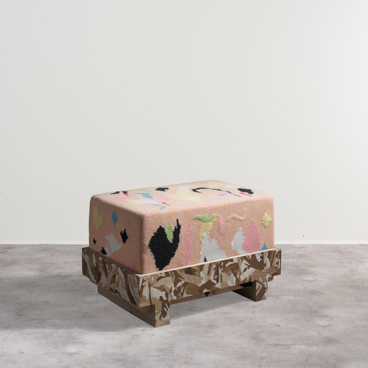 'Particle' foot stool Bethan Laura Wood pic-1