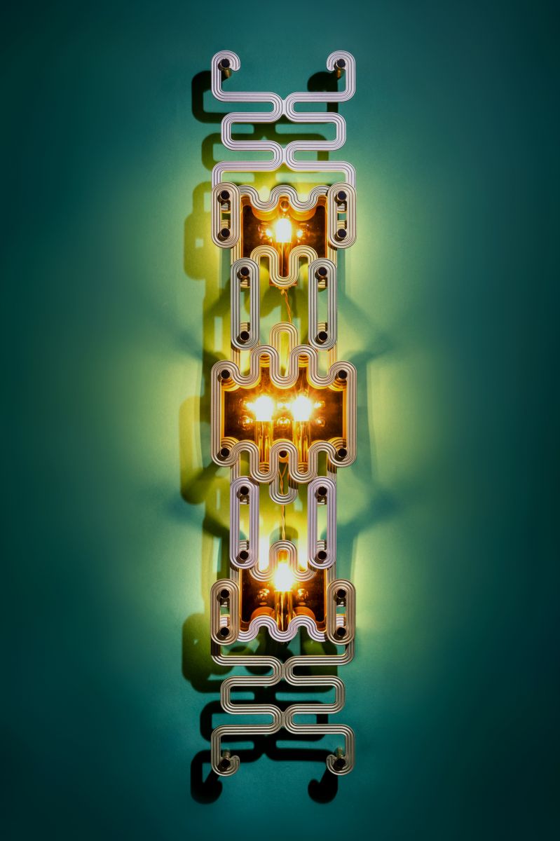 Coppia di lampade da parete Ornate Bethan Laura Wood pic-3