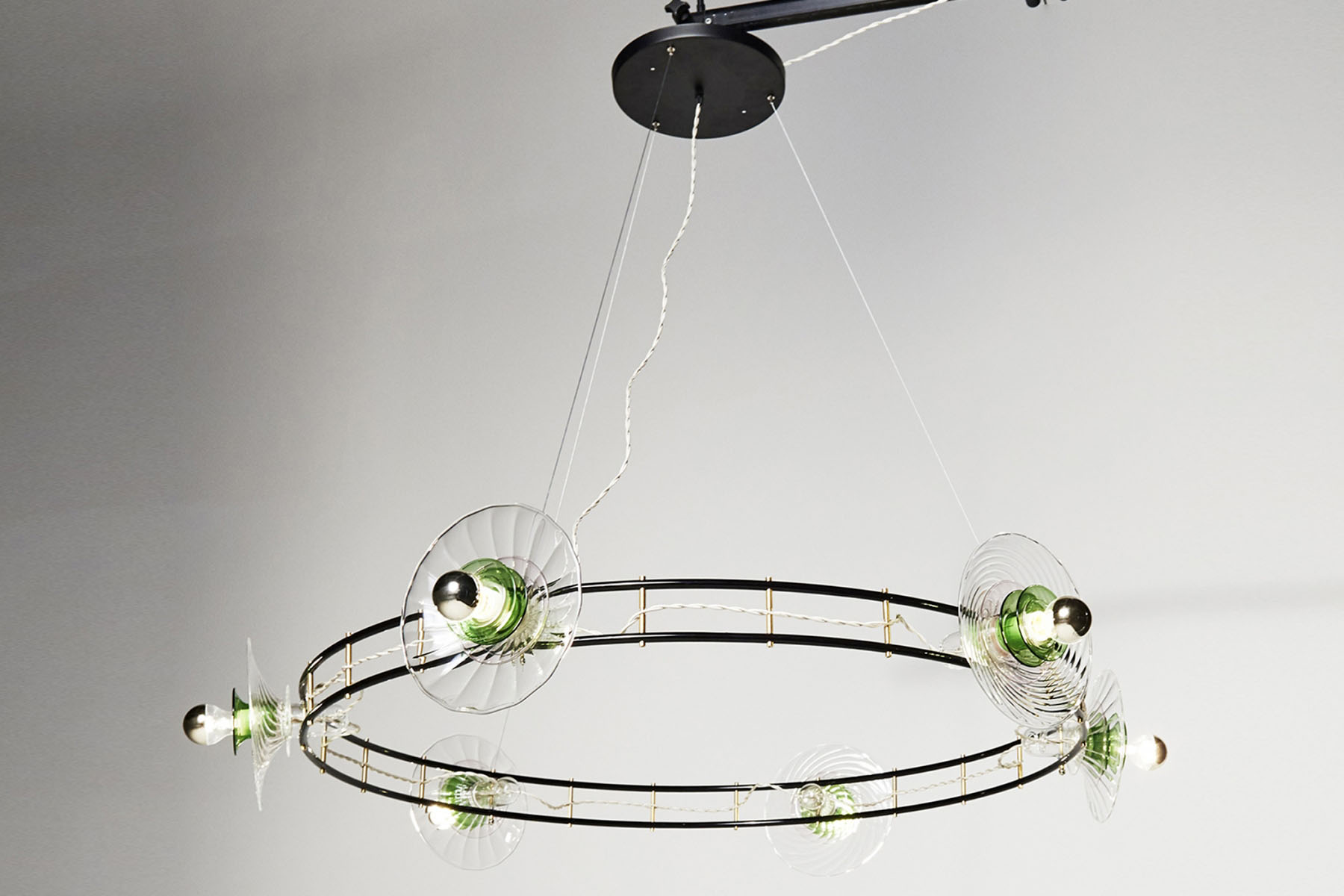 CrissCross collection - Ring chandelier Bethan Laura Wood pic-1