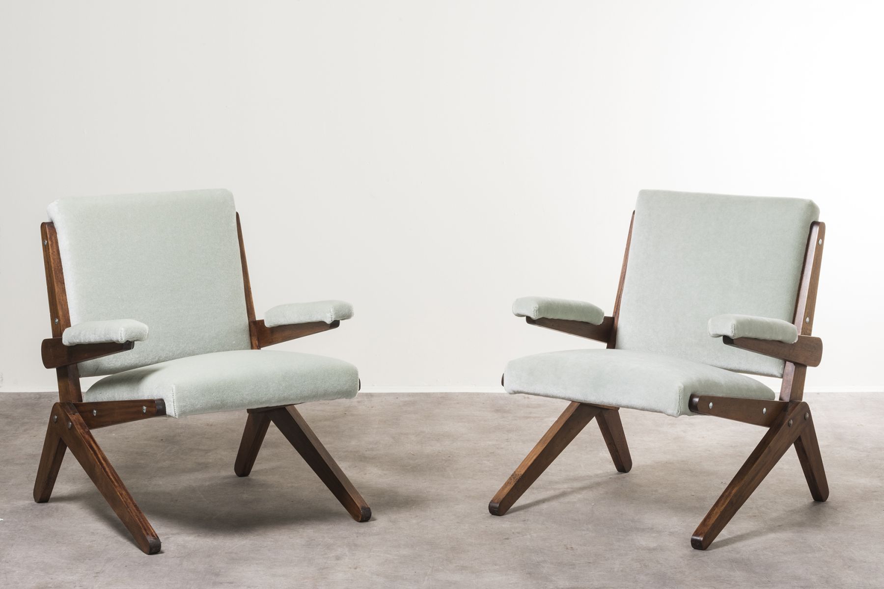Two armchairs Lina Bo Bardi, Giancarlo Palanti: Studio d'Arte Palma  pic-1