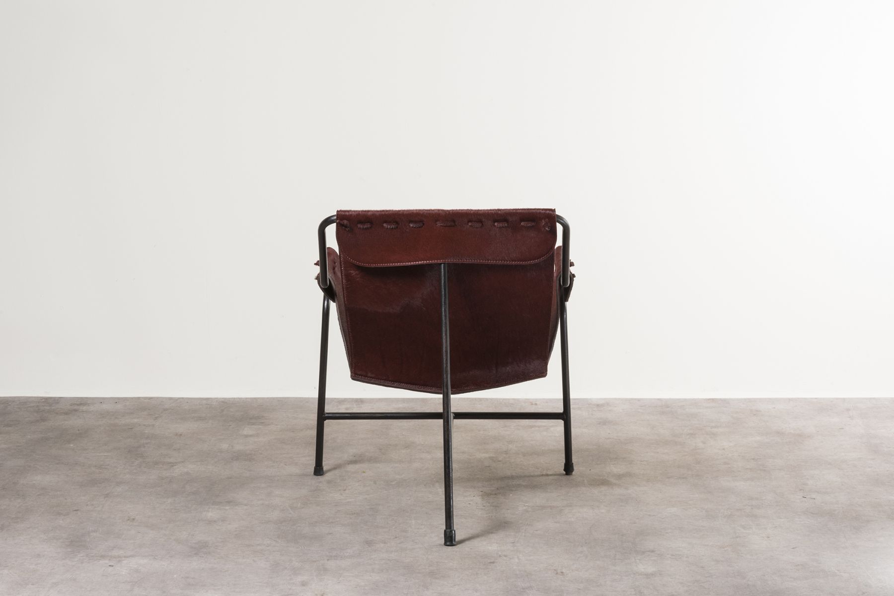 Pair of Tripé armchairs Lina Bo Bardi, Giancarlo Palanti: Studio d'Arte Palma  pic-5