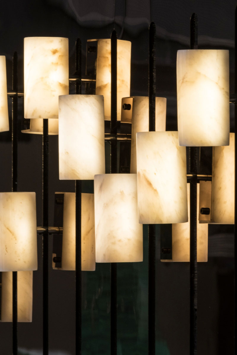 Two 'Sultan 01' wall lamps Carlo Massoud pic-4