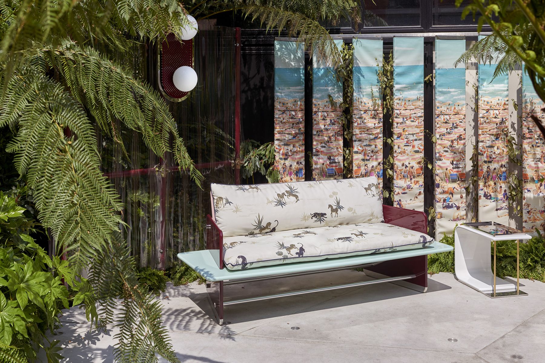 Outdoor sofa  Derek Castiglioni pic-1