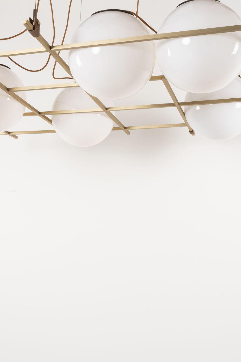 Grid ceiling lamp Federico Peri pic-1