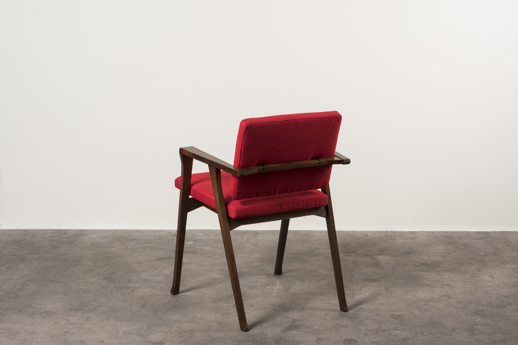 Six armchairs mod 'PT1 Luisa' Franco Albini pic-5