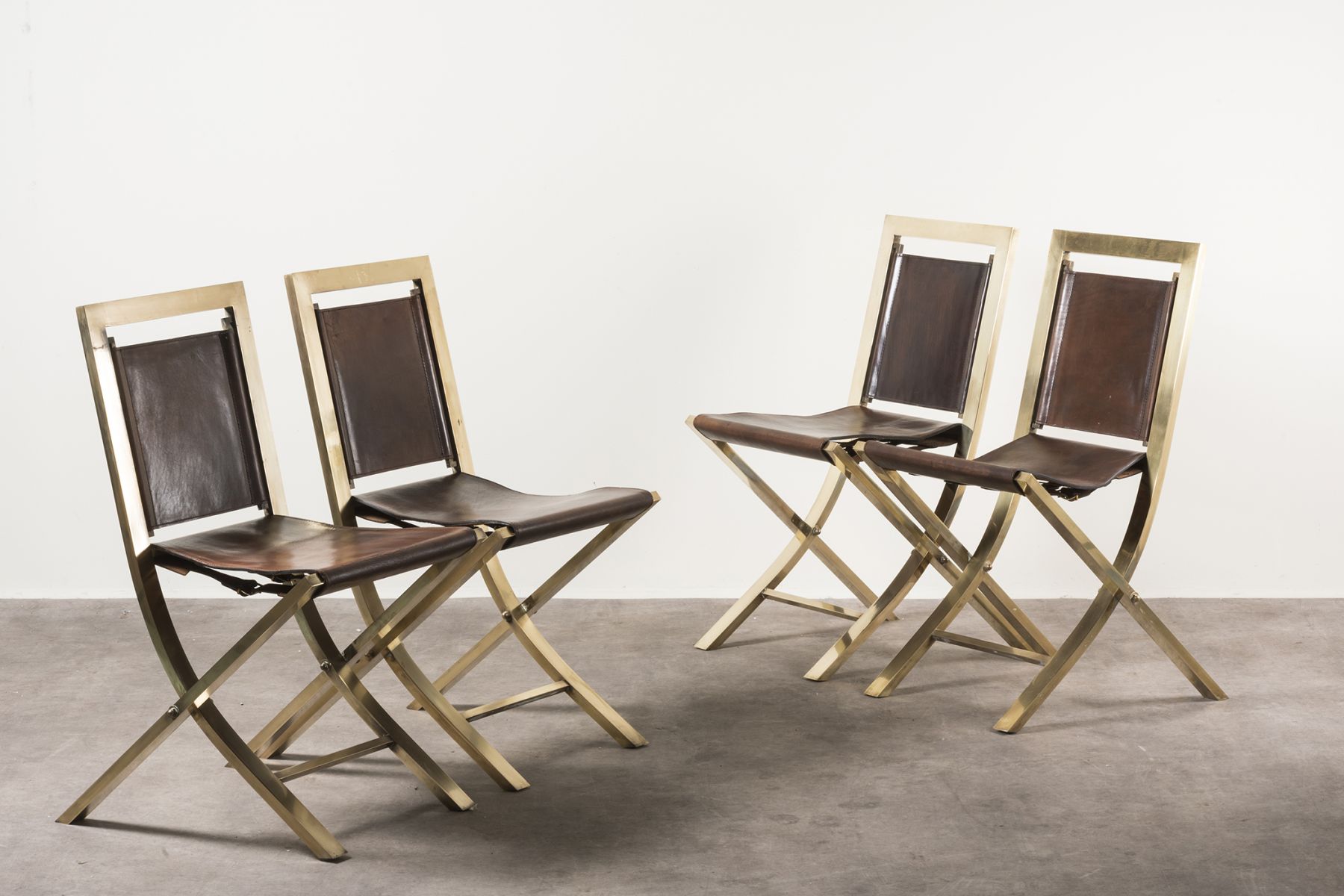 Quattro sedie Mod. Sedia'73 Gabriella Crespi pic-1