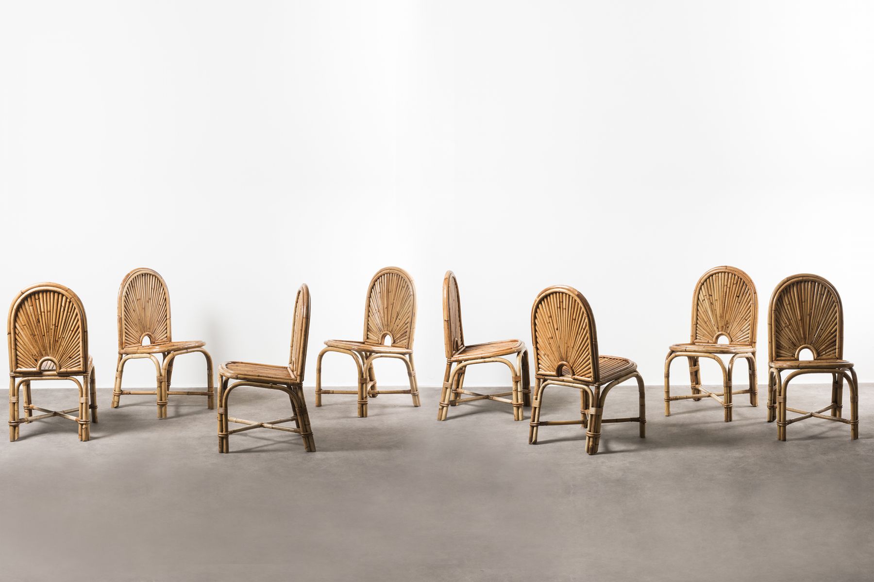 Eight chairs  Gabriella Crespi pic-1