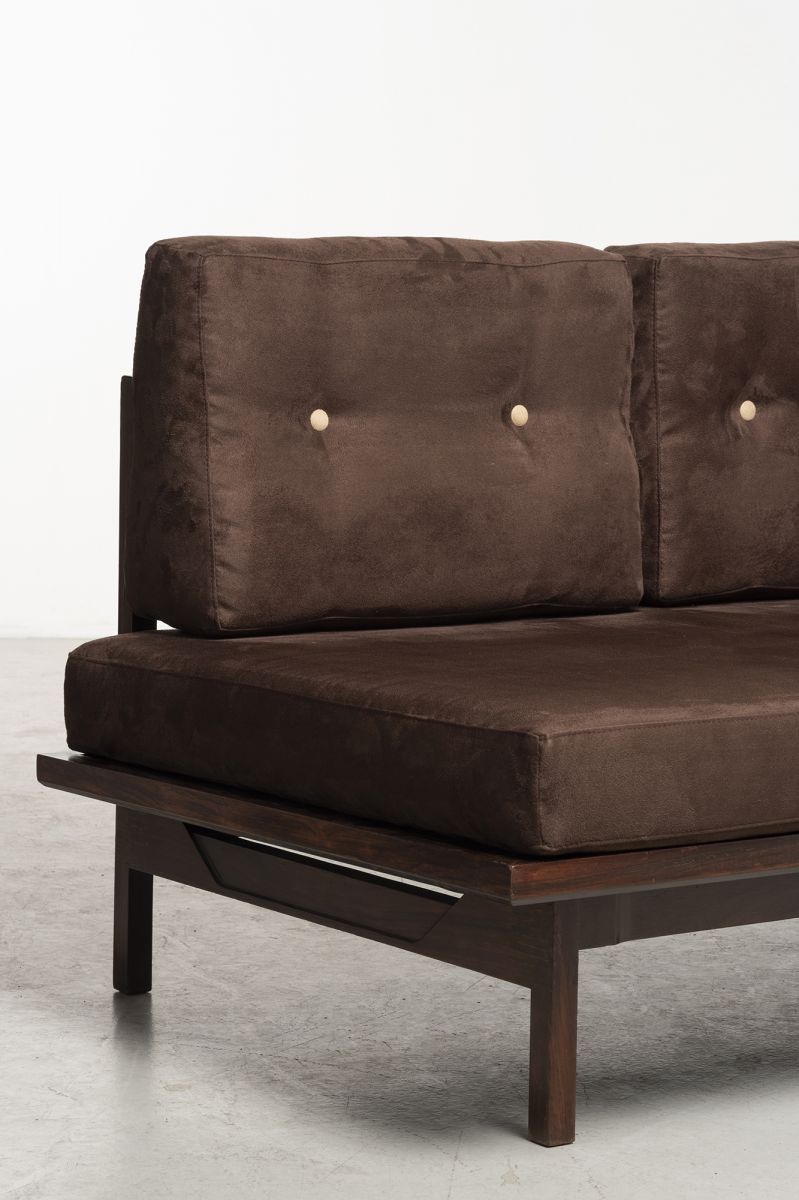 Three-seats sofa mod. 872 Gianfranco Frattini pic-3