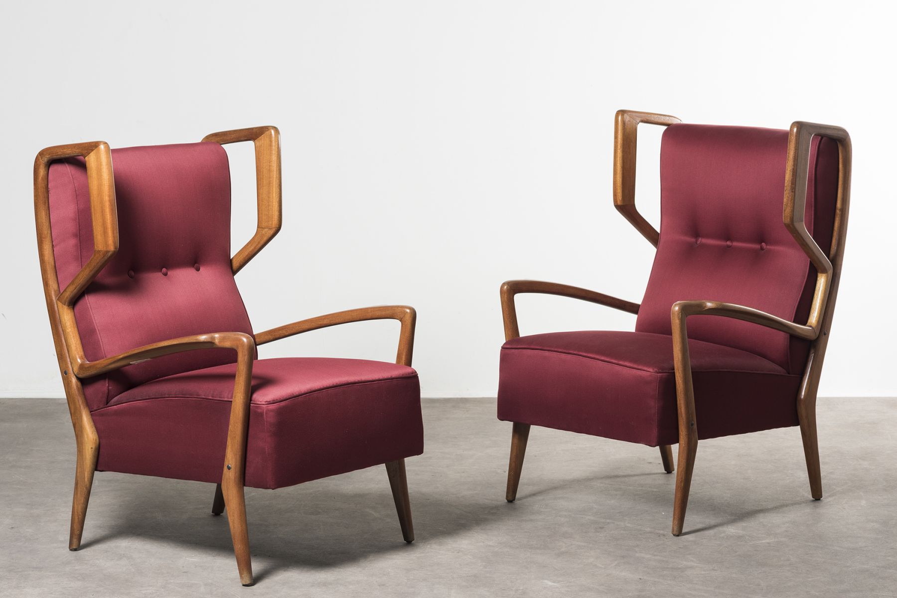 Pair of armchairs Gio Ponti pic-1