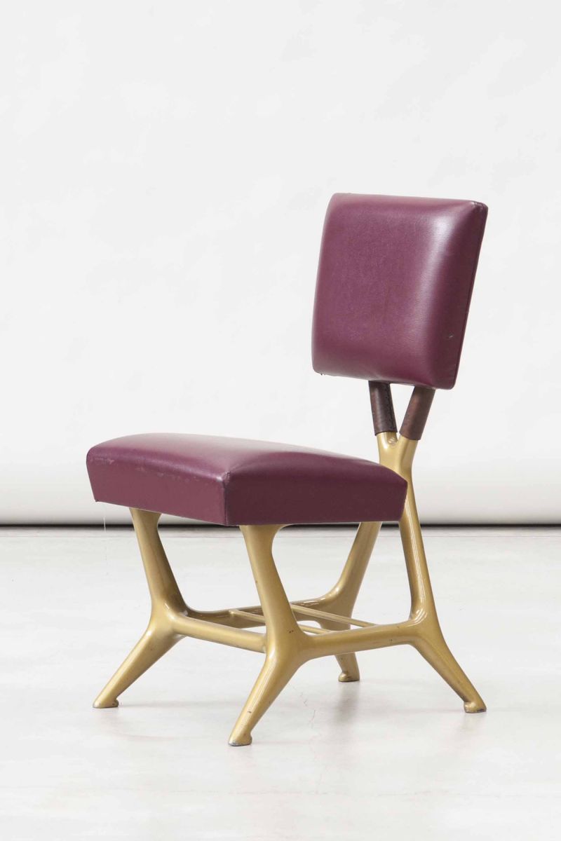 Pair of chairs Giulio Minoletti pic-4