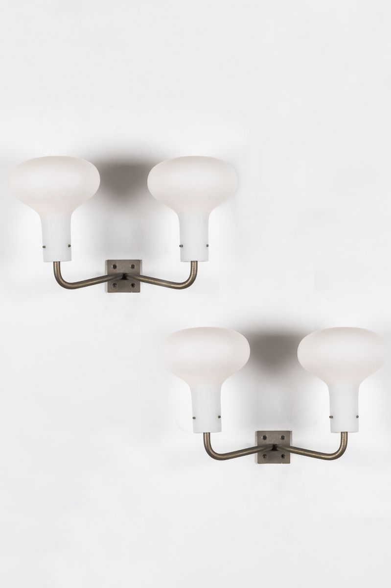 Tre lampade da parete LP12 Ignazio Gardella pic-1