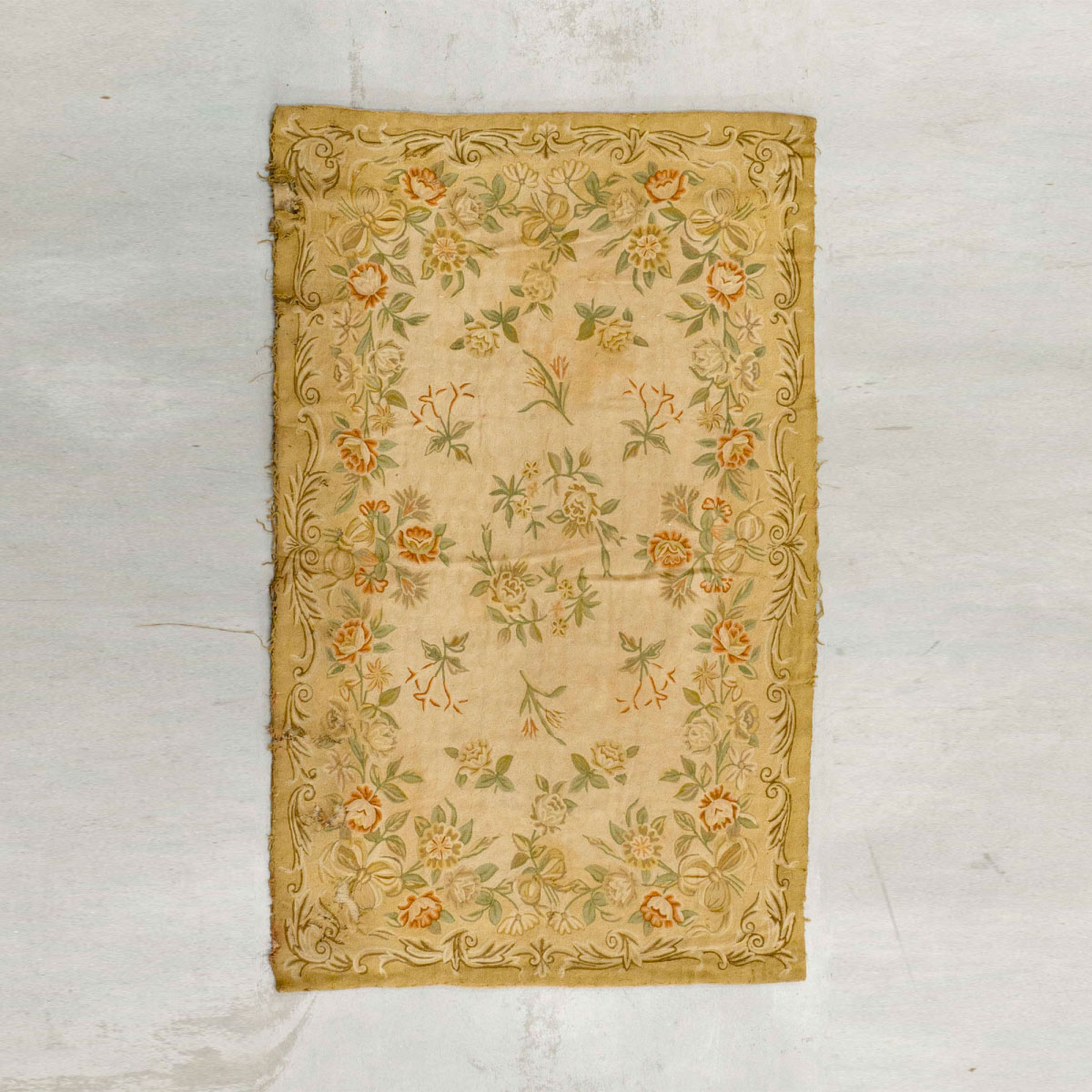 Tappeto piccolo punto | 188 x 117 cm Antique carpet - India  pic-1