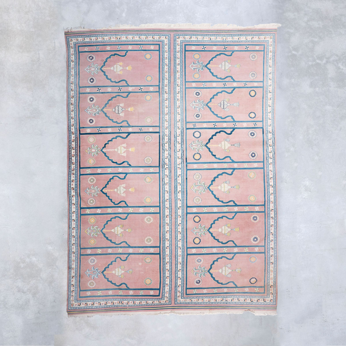 Tappeto Dhurrie | 498 x 372 cm Antique carpet - India  pic-1