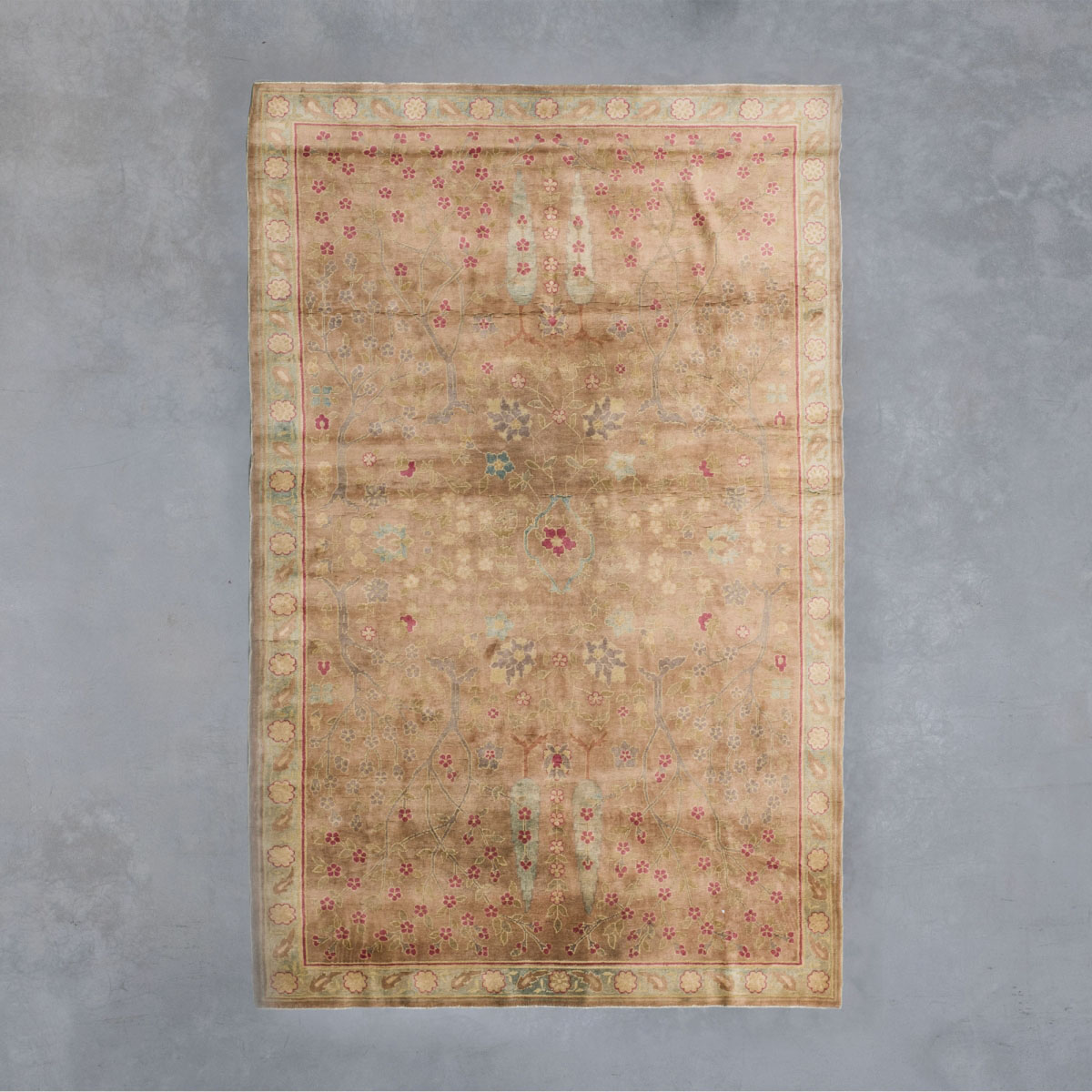 Lahore carpet | 190 x 298 cm Antique carpet - India  pic-1