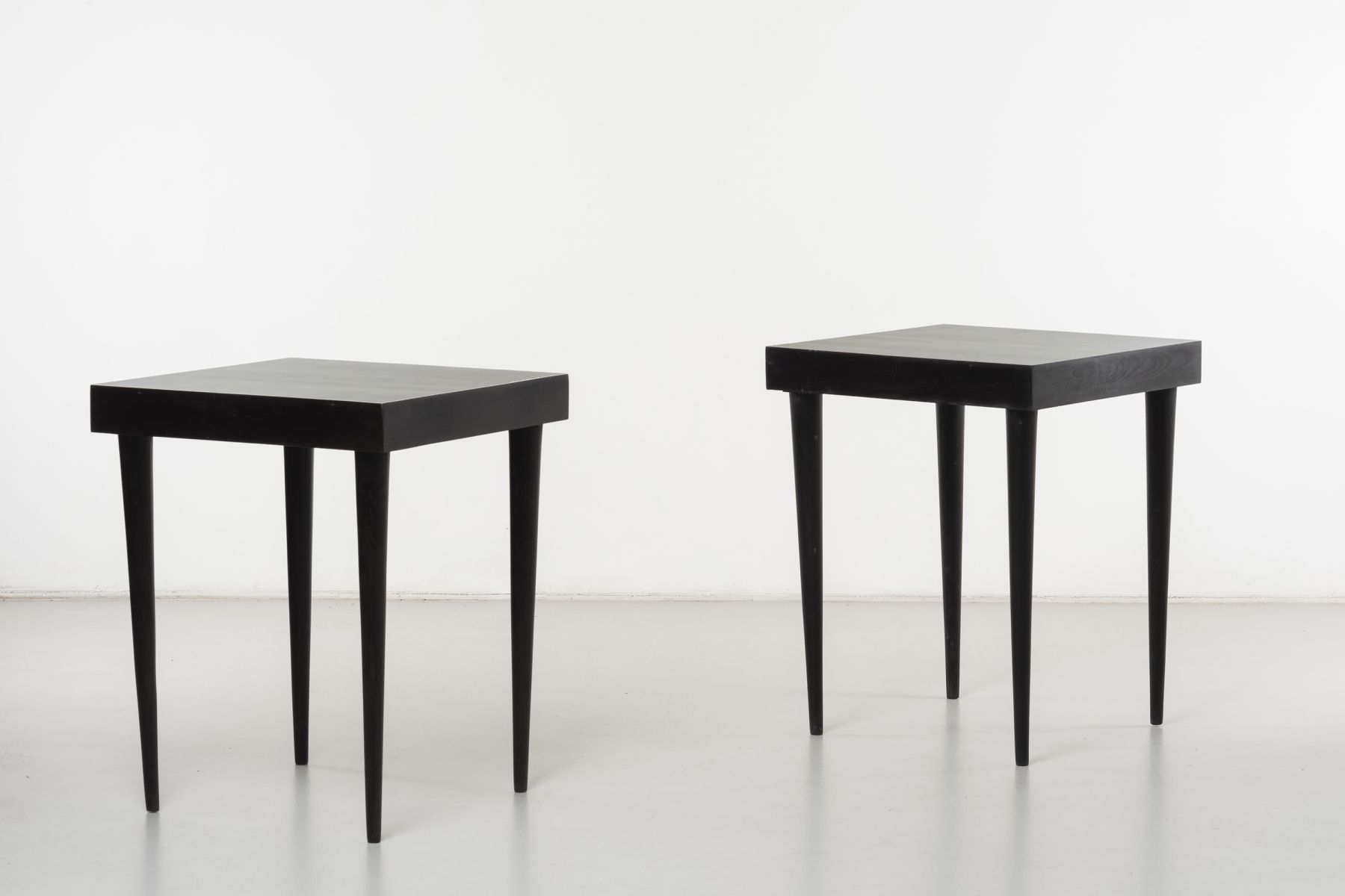 Pair of tables Jean  Royère pic-1