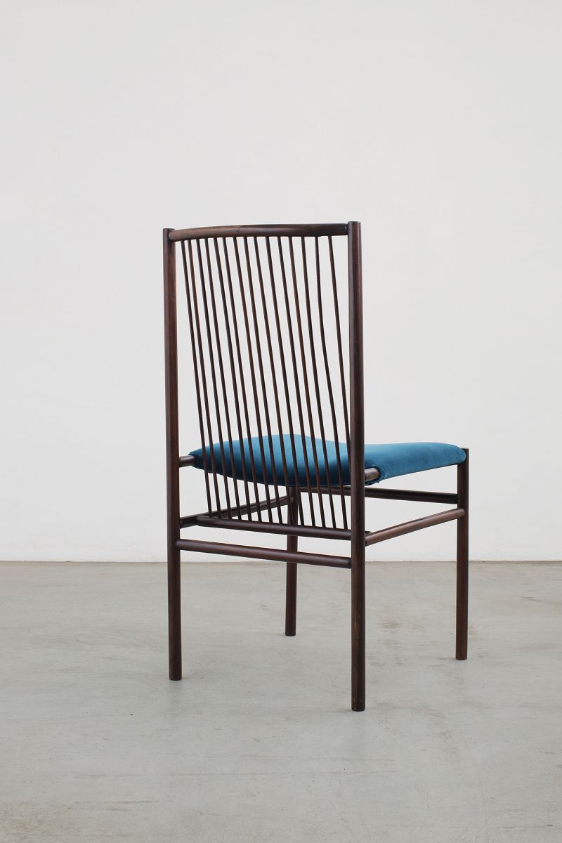  Set of four Estrutural chairs Joaquim Tenreiro pic-3