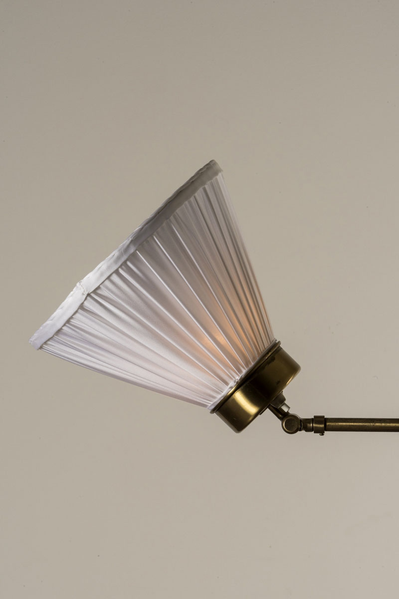 Pair of adjustable floor lamps mod. 1842 Josef Frank pic-3