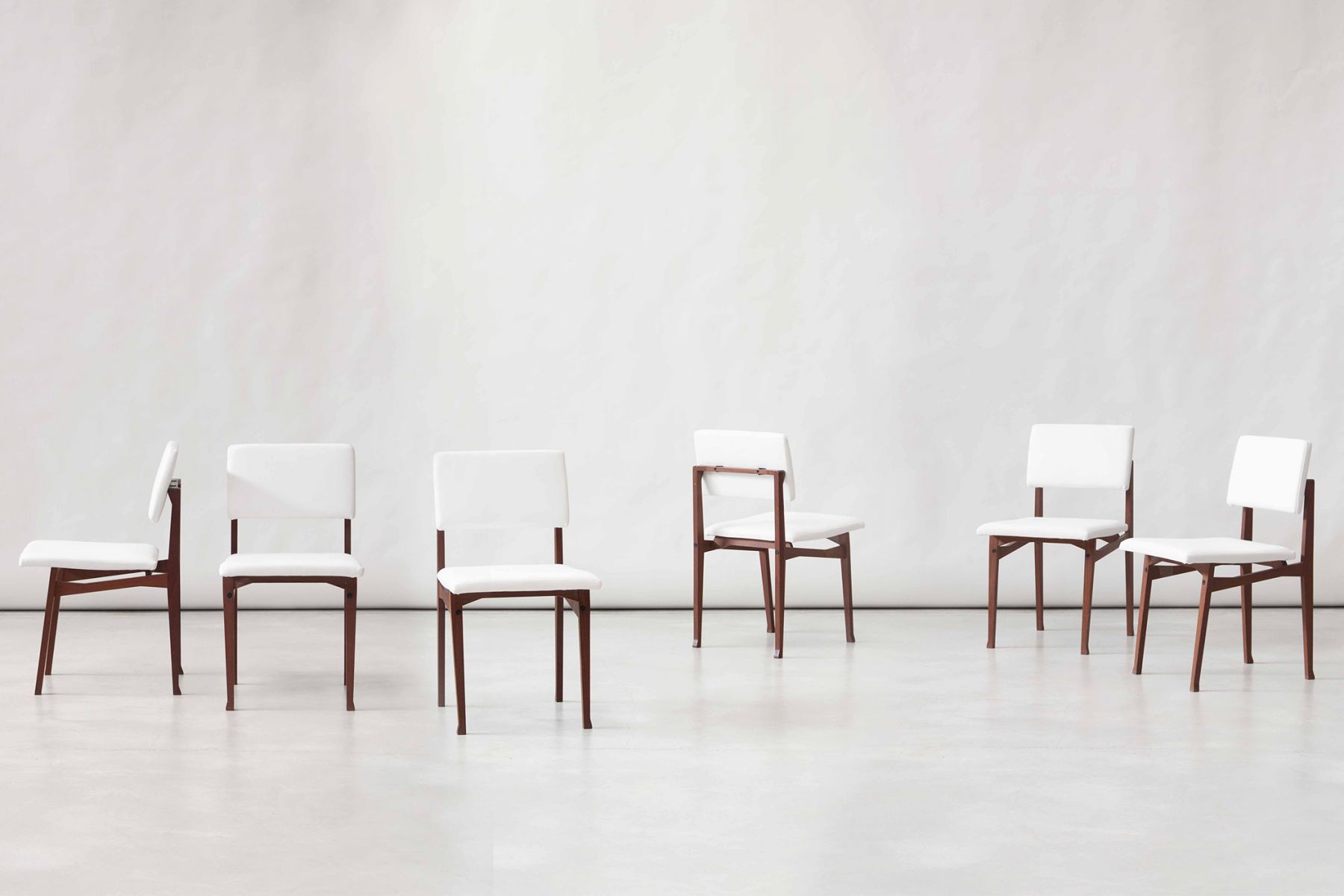  Six SD9 Luisella chairs Franco Albini pic-1
