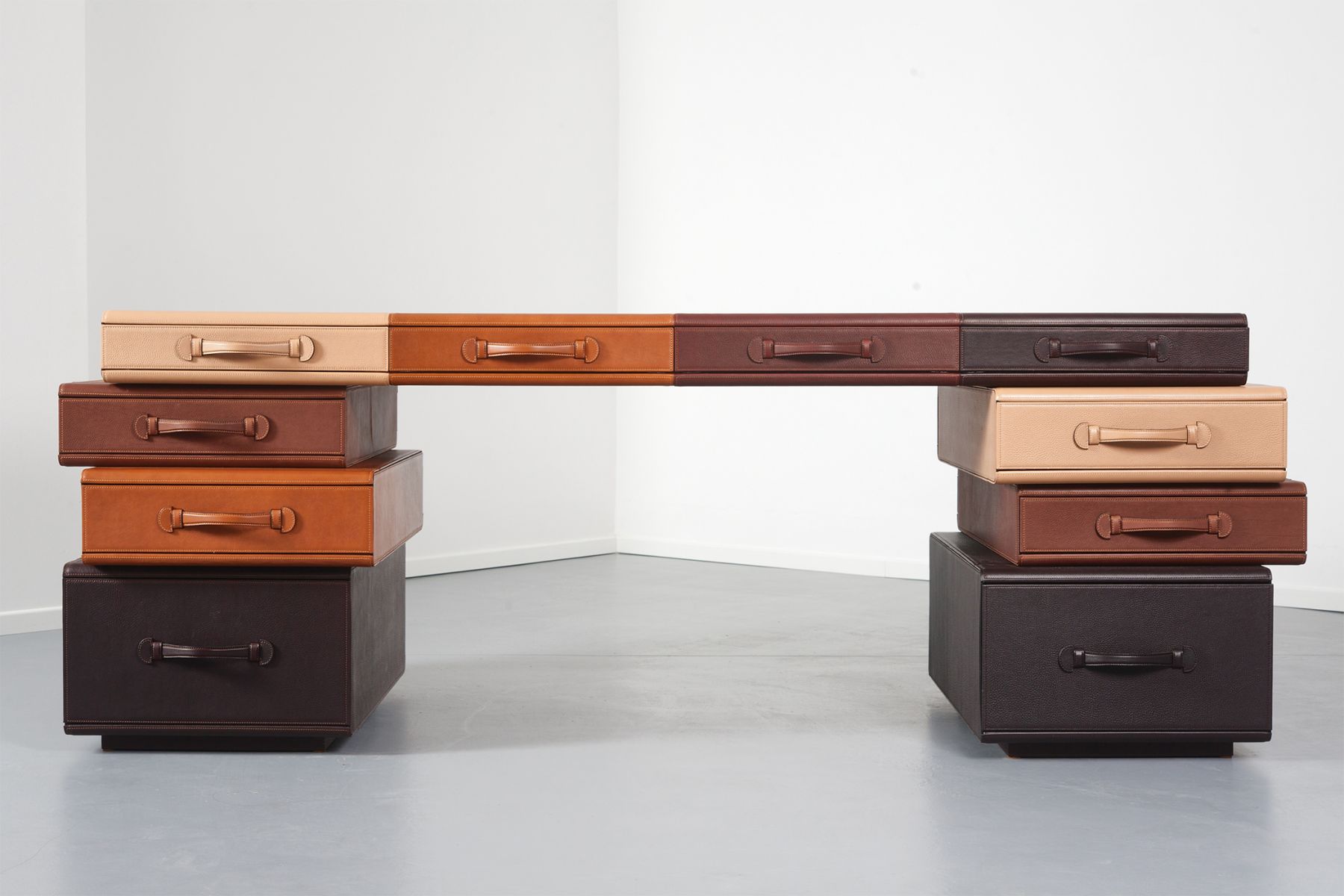 Desk of briefcases Maarten De Ceulaer pic-5