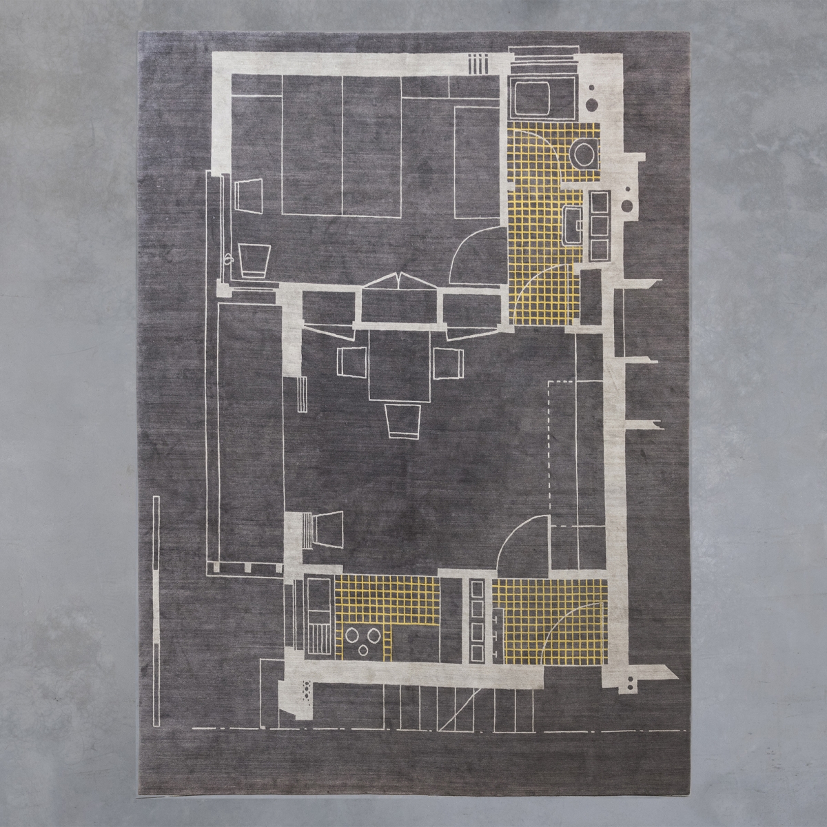 'House Plan' carpet  Martino Gamper pic-1