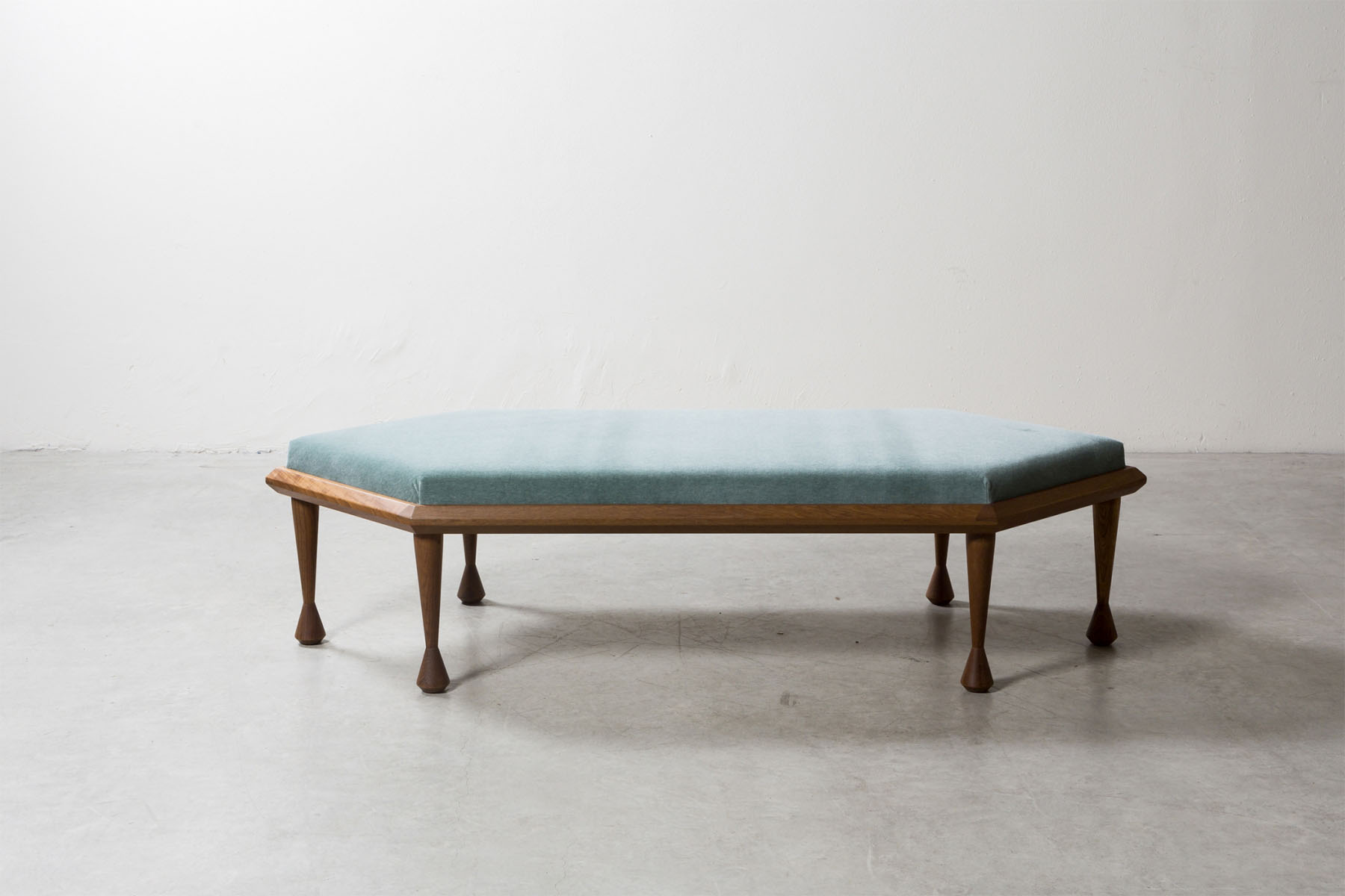 Panca Medium Upholstered Bench (01) Martino Gamper pic-1