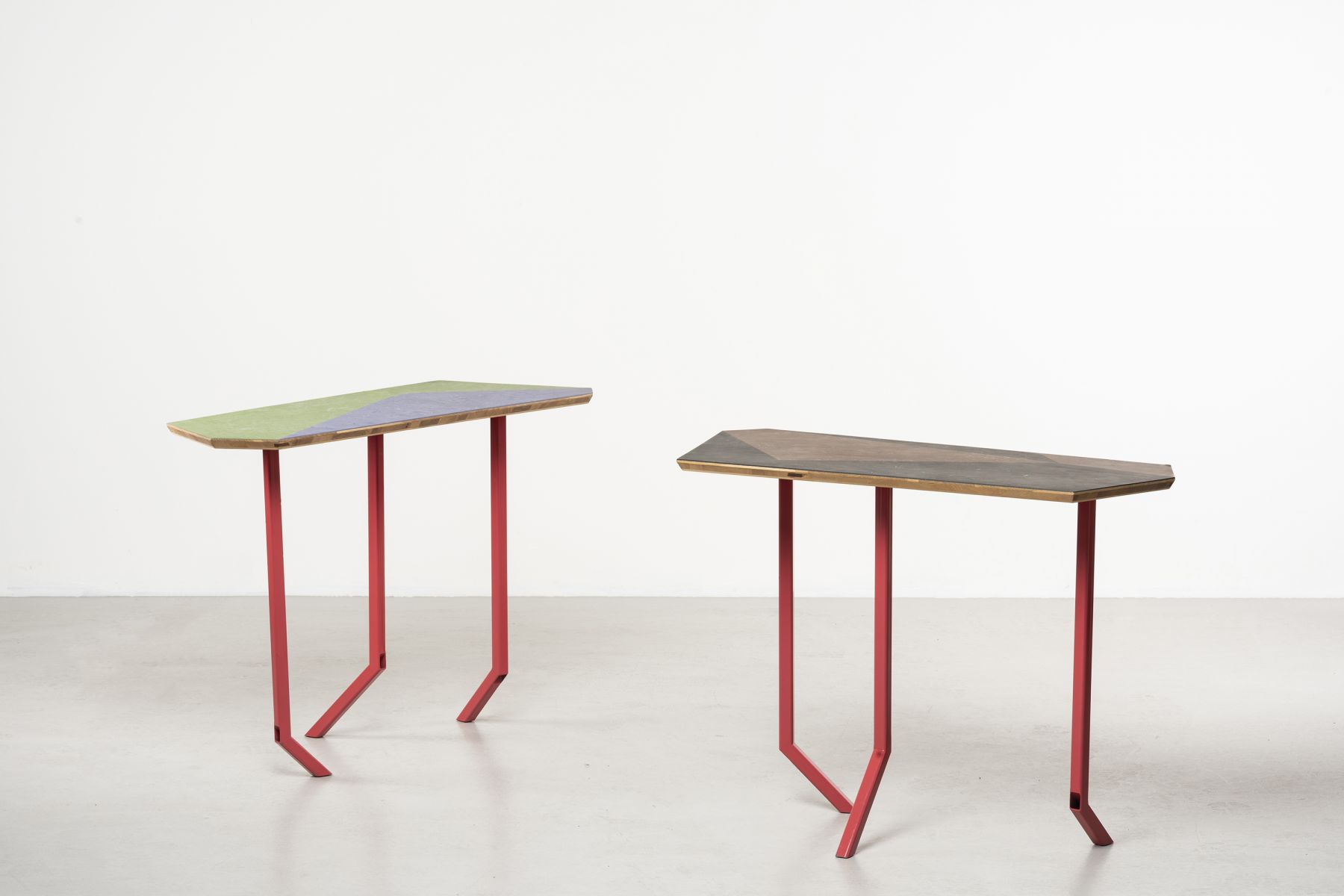 Two Off‐Cut tables Martino Gamper pic-1