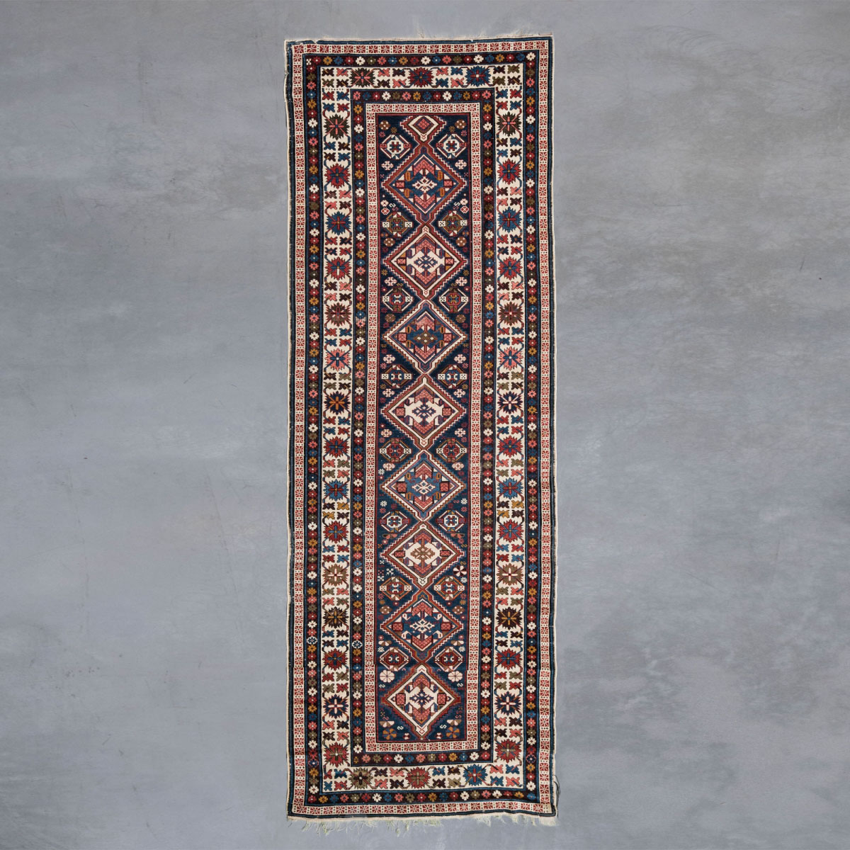 Shirvan Carpet | 393 x 129 cm Antique carpets - Europe  pic-1