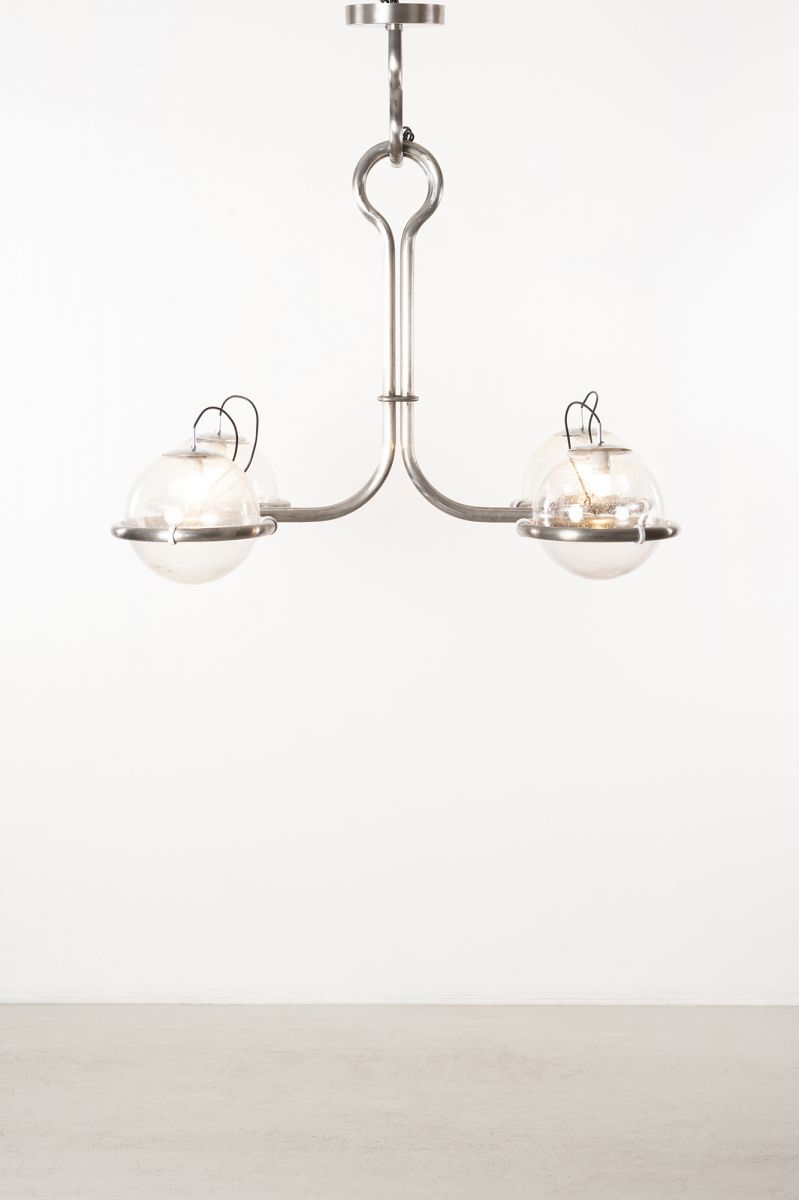 Eight ceiling lamp Giulio Sterbini pic-3