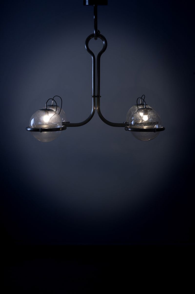 Eight ceiling lamp Giulio Sterbini pic-5