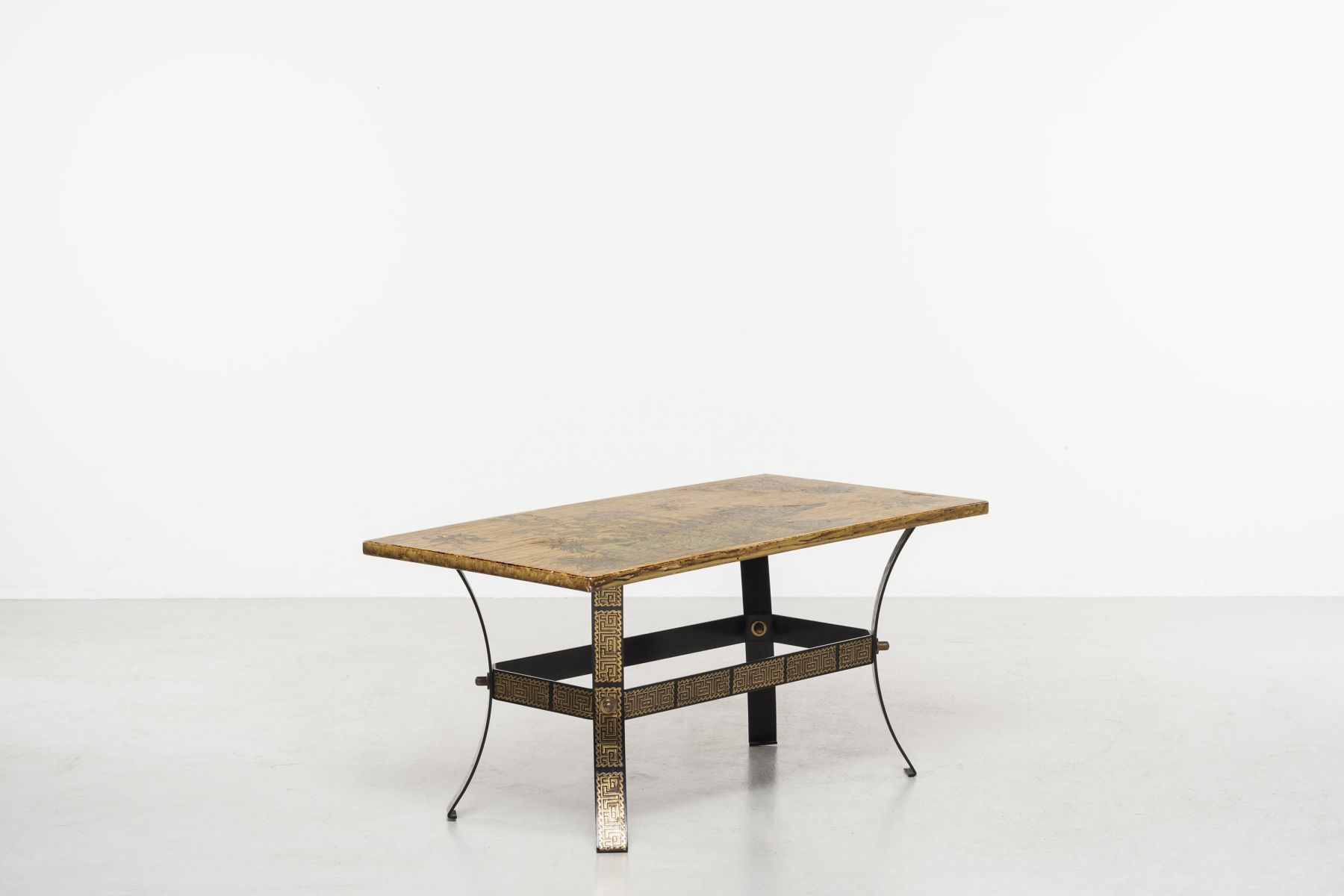 'Grand Coromandel' coffee table Piero Fornasetti pic-1
