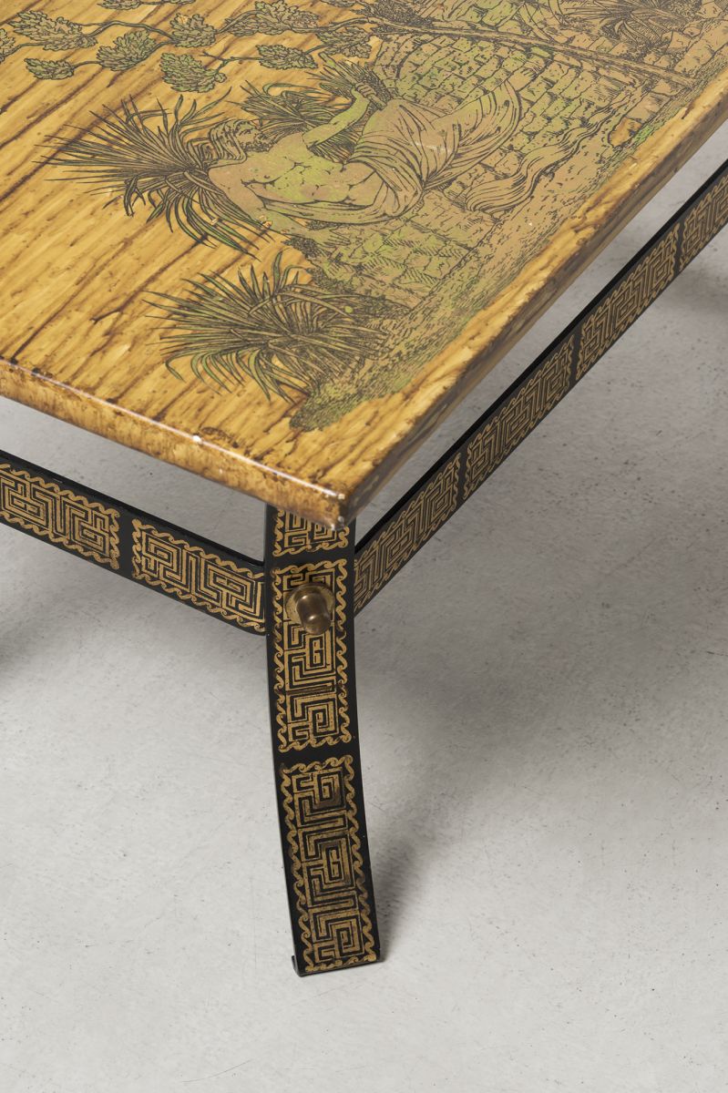 'Grand Coromandel' coffee table Piero Fornasetti pic-4