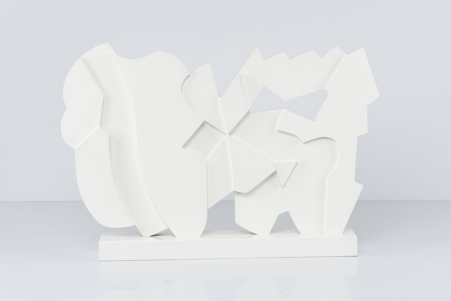 'Doppio bifrontale' sculpture  Pietro Consagra pic-1