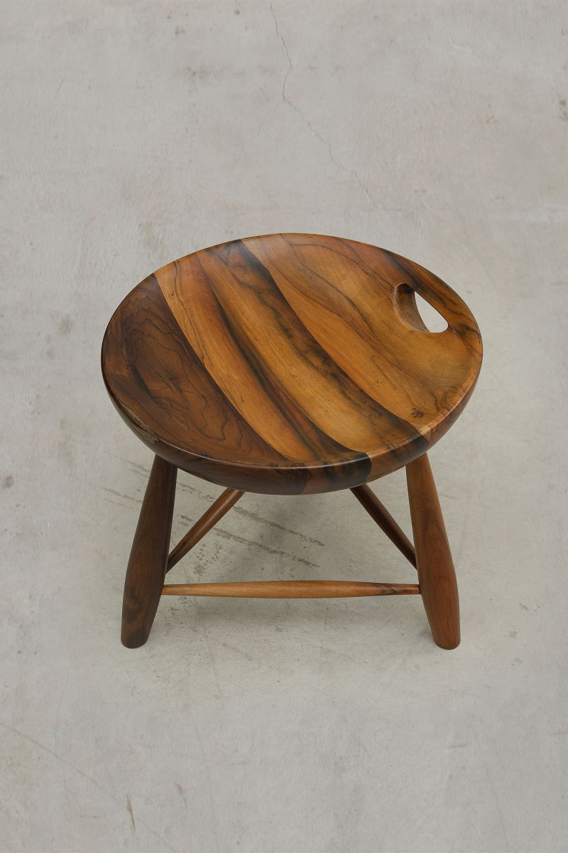  Pair of Mocho stools  Sergio Rodrigues pic-3