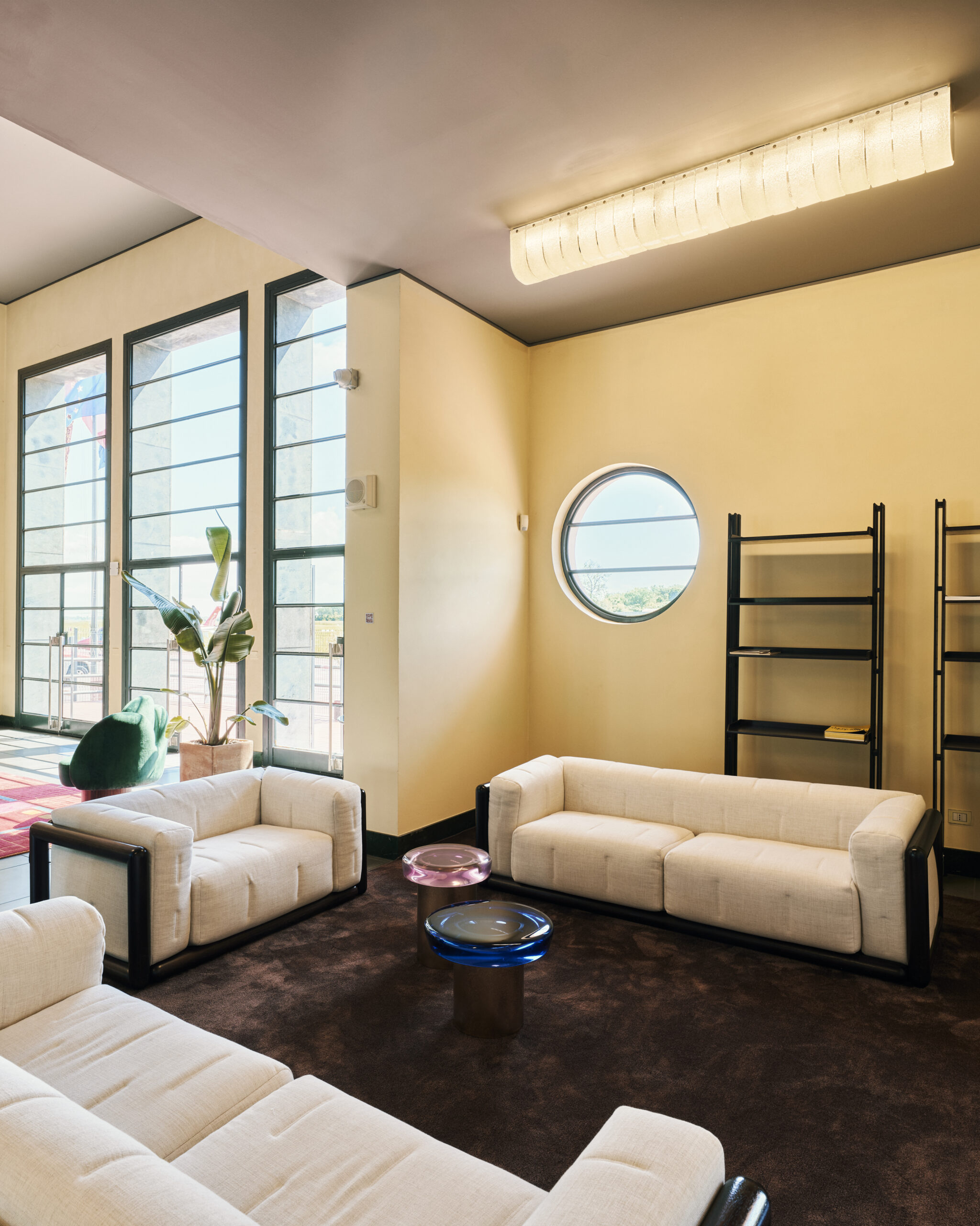 Nilufar exhibition at Nicelli Airport