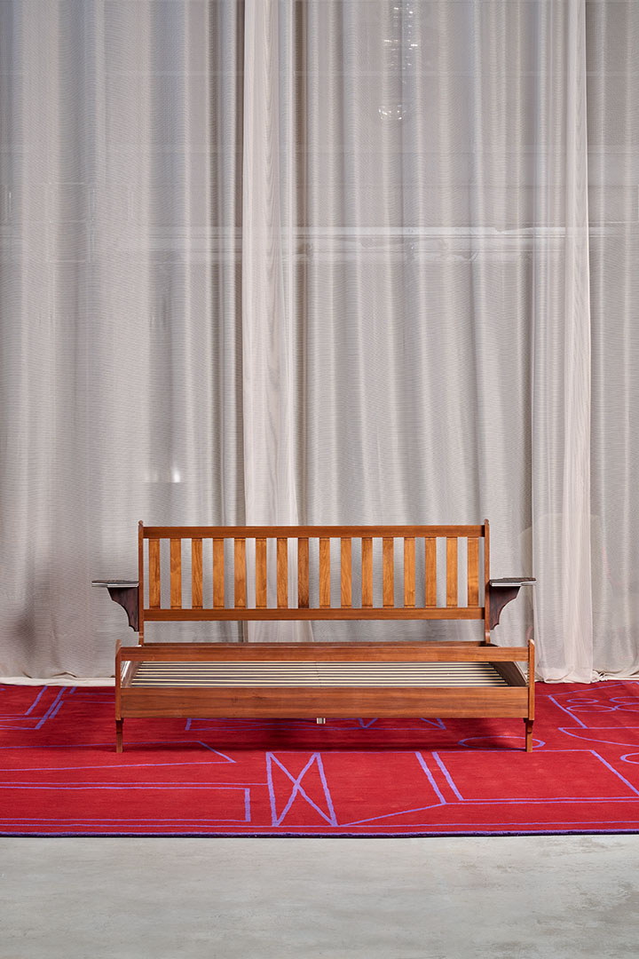 Bed PostForma Franco. Designed by Franco Albini. Redesigned by Martino Gamper.