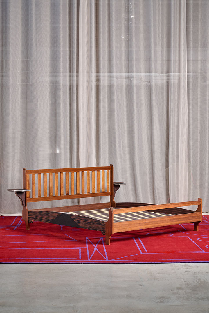 Bed PostForma Franco. Designed by Franco Albini. Redesigned by Martino Gamper.