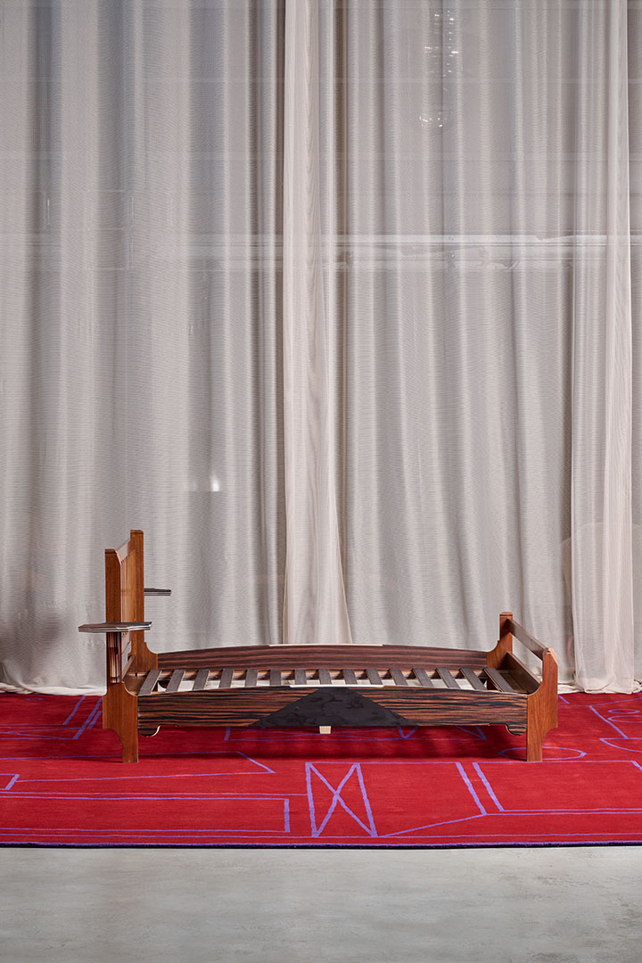 Bed PostForma Franco. Designed by Franco Albini. Redesigned by Martino Gamper.