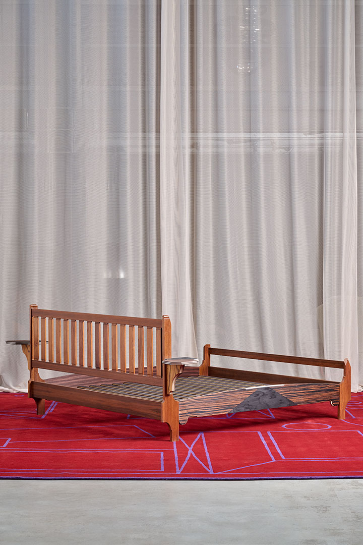 Bed PostForma Franco. Designed by Franco Albini. Redesigned by Martino Gamper.