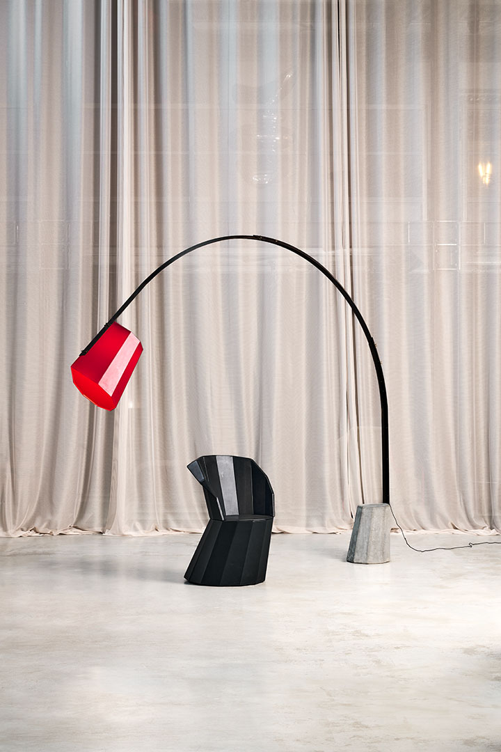 Floor lamp Arch by Martino Gamper from the Arnold Circus collection