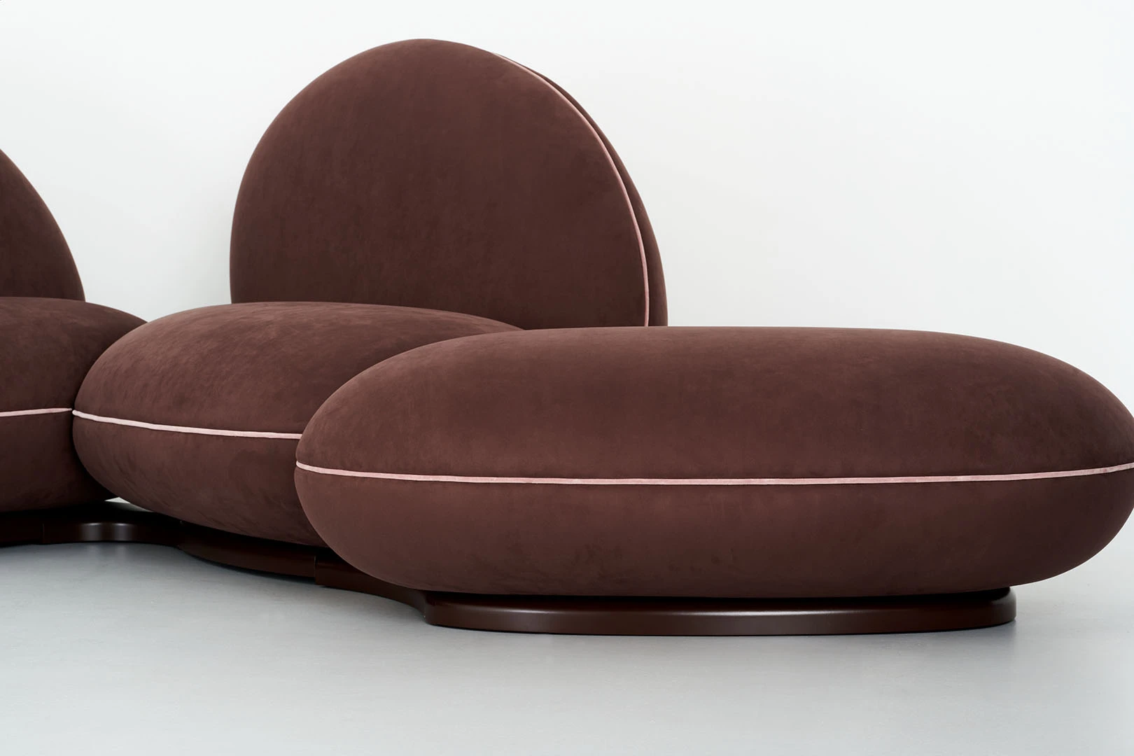 Sofa Macaron by Gal Gaon for Nilufar Edition, view 14