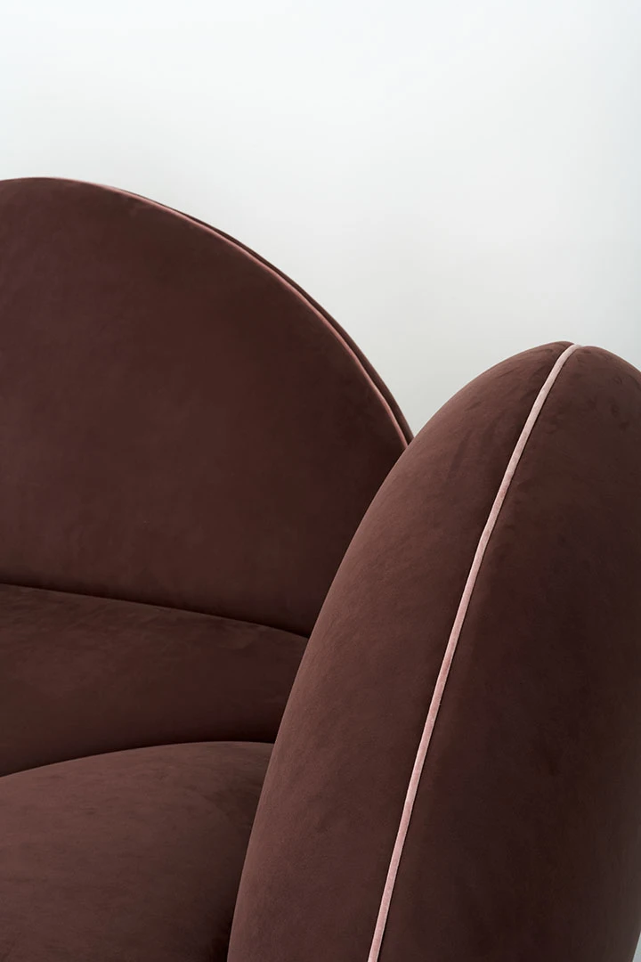 Sofa Macaron by Gal Gaon for Nilufar Edition, view 9