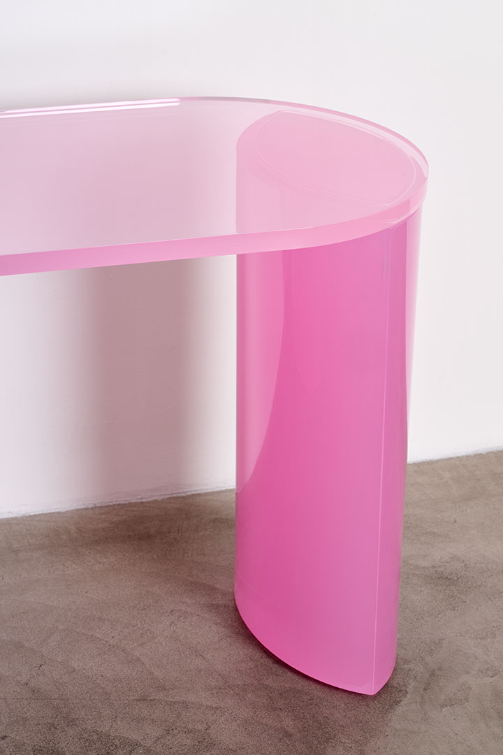 Pink Console by Objects of Common Interest
